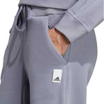 adidas - Womens' Lounge Fleece Wide Jogger (HZ4389)
