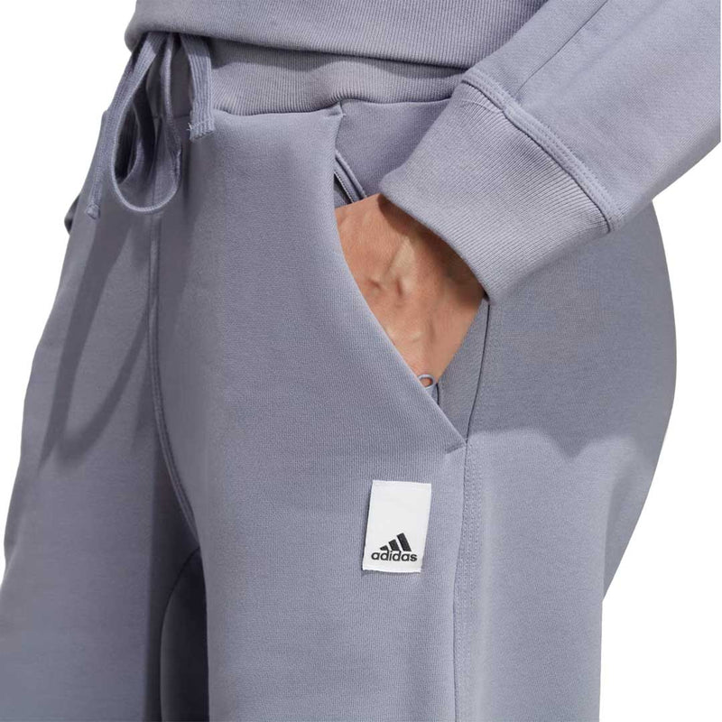 adidas - Womens' Lounge Fleece Wide Jogger (HZ4389)