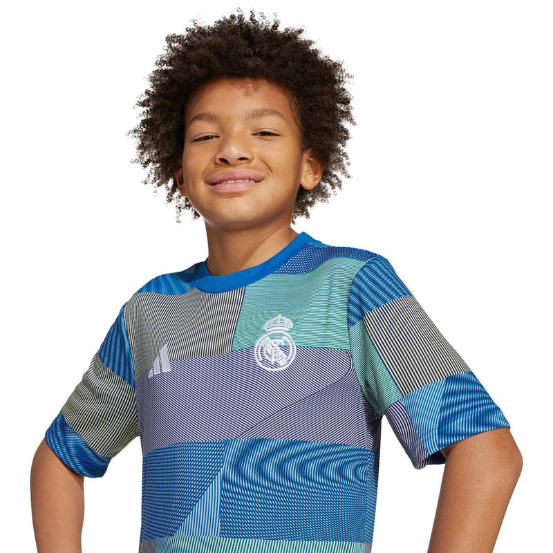 adidas - Kids' (Youth) Real Madrid 25/26 Pre-Match Jersey (JP4153)