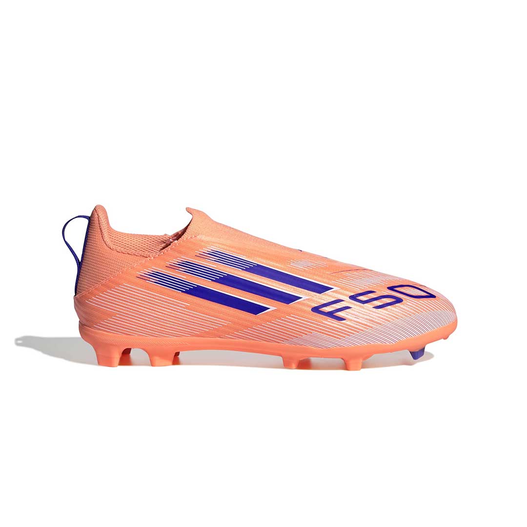 adidas - Kids' (Preschool & Junior) F50 League Laceless Firm/Multi