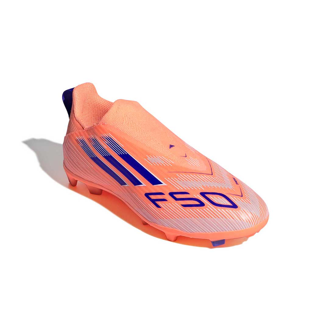 adidas - Kids' (Preschool & Junior) F50 League Laceless Firm/Multi