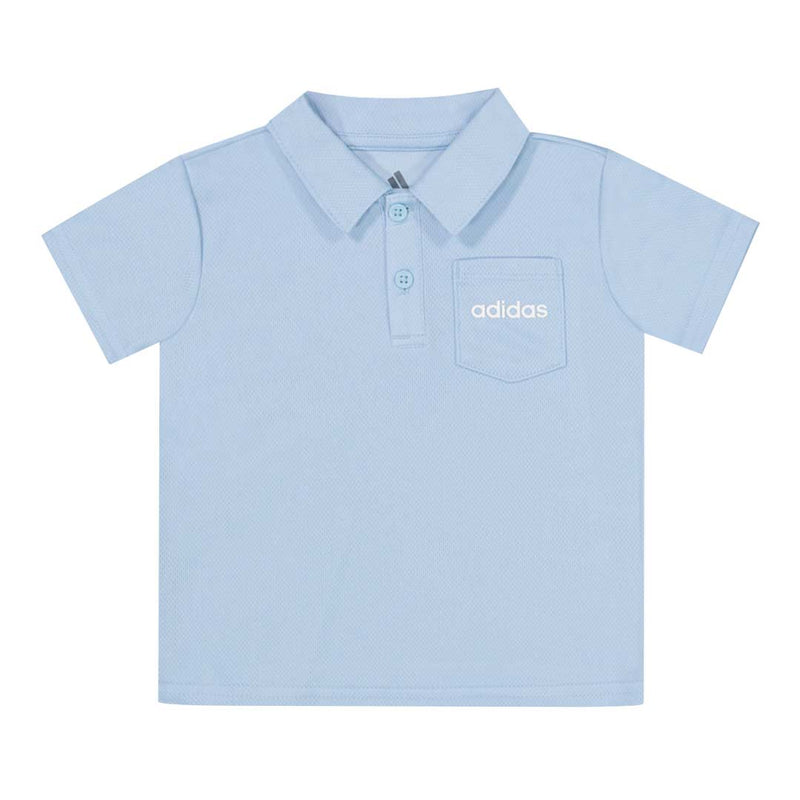 adidas - Kids' (Toddler) Mesh Polo Shirt & Woven Shorts (JK4590)