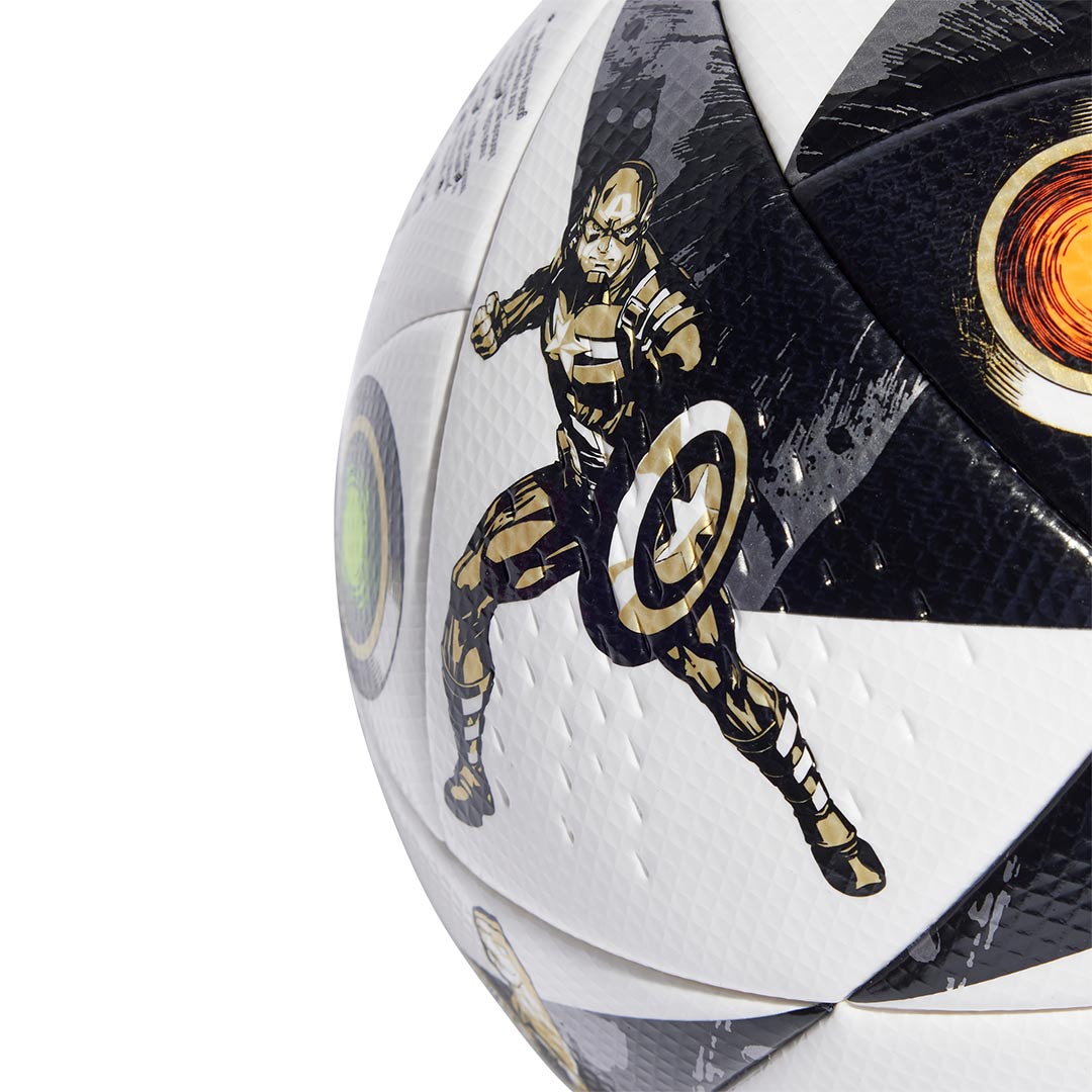 adidas Marvel MLS All Star Soccer Ball Size 5 IA1014 SVP Sports