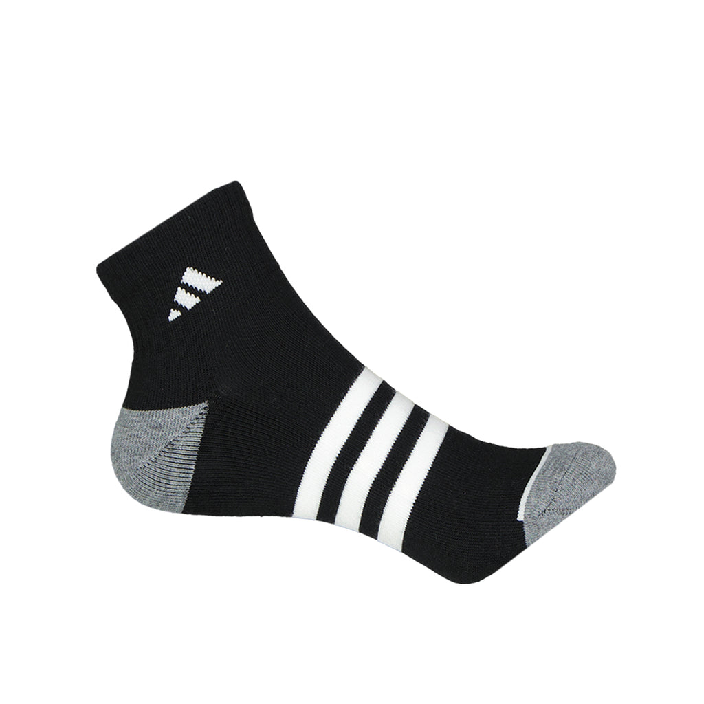 adidas - Men's 3 Stripe Cushioned 6 Pack 1/4 Socks (GB7961)
