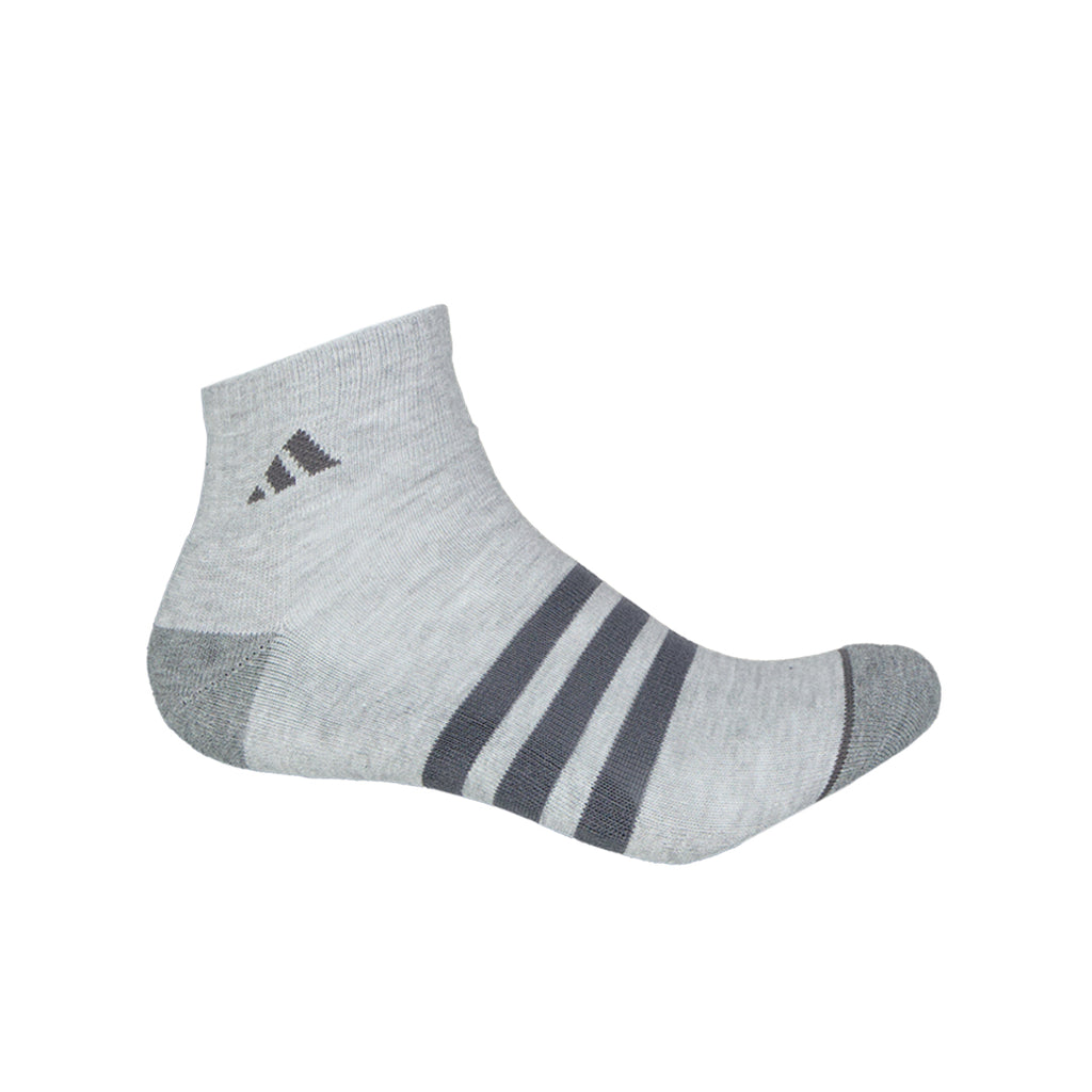 adidas - Men's 3 Stripe Cushioned 6 Pack 1/4 Socks (IV2029)