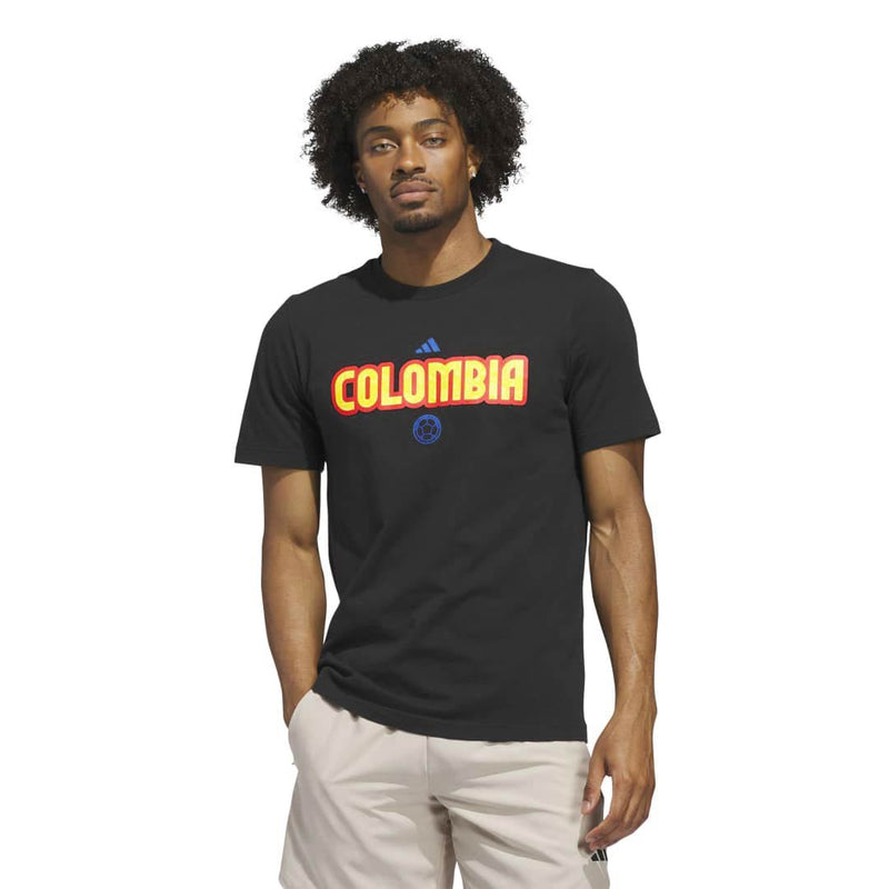 adidas - Men's Colombia FIFA World Cup 26 Colombia Home Graphic T-Shirt (KG3080)