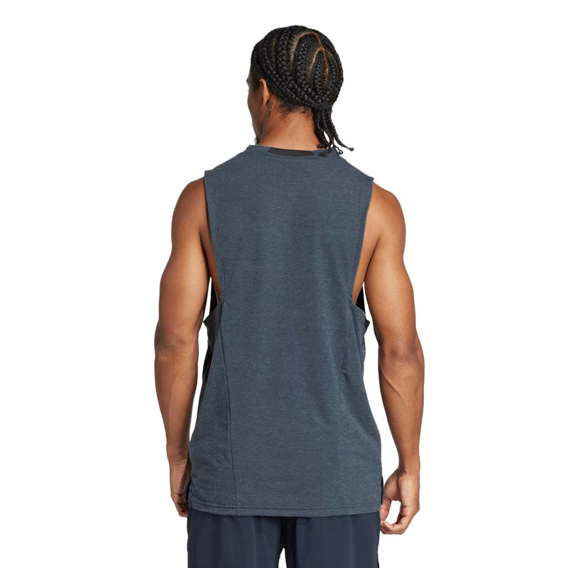 adidas - Men's Designed-For-Training 3-Stripes Tank Top (JI8126)