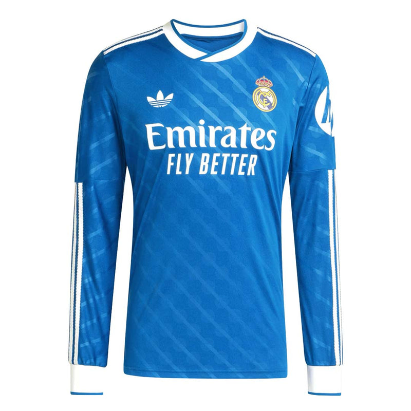 adidas - Men's Real Madrid 25/26 Long Sleeve Third Jersey (JW4054)