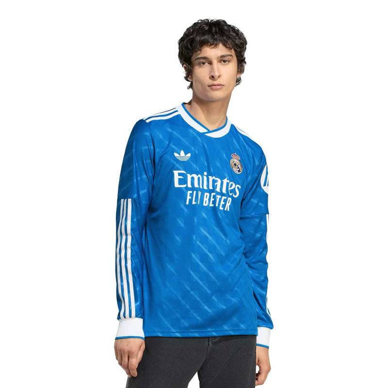 adidas - Men's Real Madrid 25/26 Long Sleeve Third Jersey (JW4054)