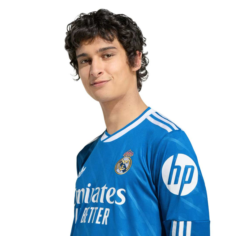 adidas - Men's Real Madrid 25/26 Long Sleeve Third Jersey (JW4054)