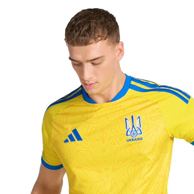 adidas - Men's Ukraine 26 Home Jersey (JZ4622)