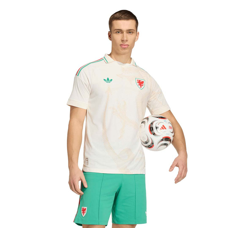 adidas - Men's Wales 26 Away Authentic Jersey (KC2956)