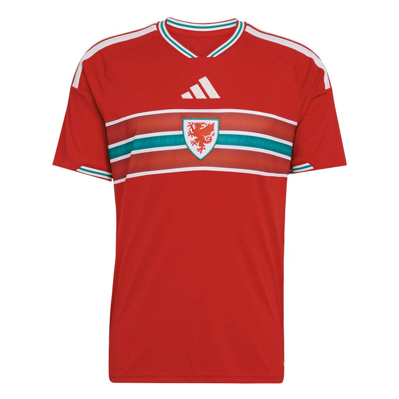 adidas - Men's Wales 26 Home Jersey (JL6925)