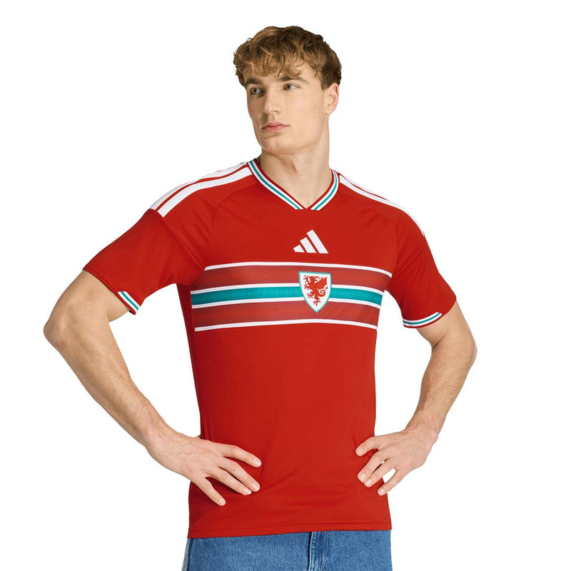 adidas - Men's Wales 26 Home Jersey (JL6925)