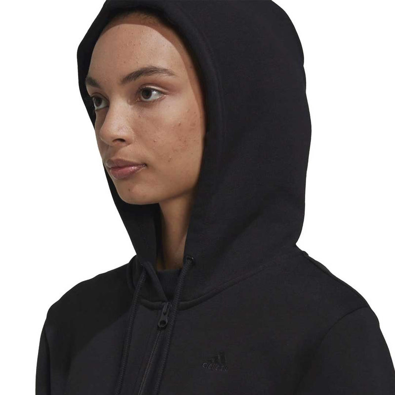 adidas - Women's All SZN Fleece Full-Zip Hoodie (HC8848)