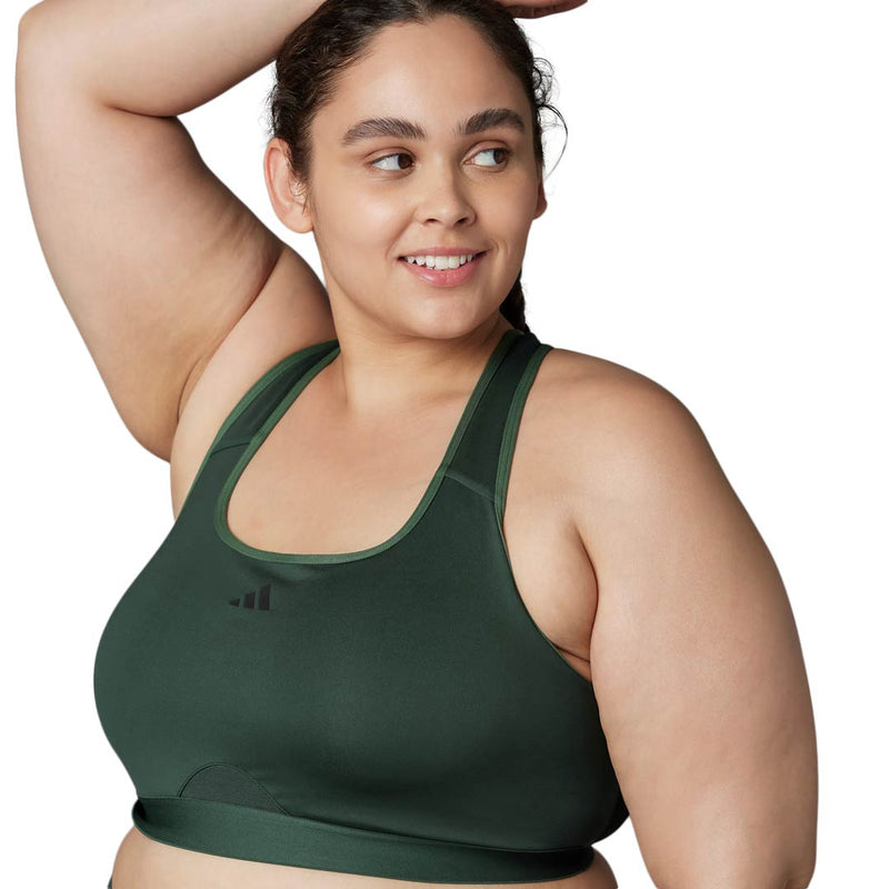 adidas - Women's Authentic Balance Yoga Medium Support Bra (Plus Size) (IA3957)