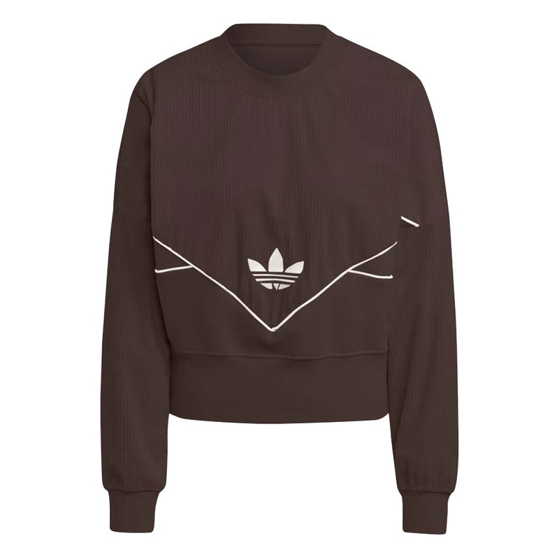 adidas - Sweat-shirt en velours côtelé pour femme (II8082)