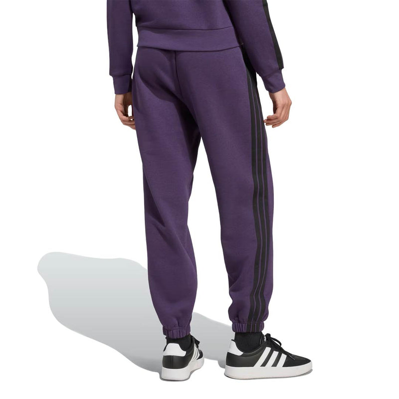 adidas - Women's Essentials 3-Stripes Fleece Loose-Fit Pant (JX7701)