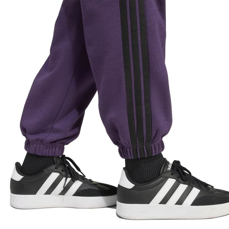 adidas - Women's Essentials 3-Stripes Fleece Loose-Fit Pant (JX7701)