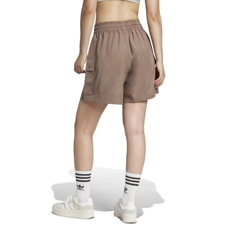 adidas - Women's Essentials Woven High-Waist Cargo Shorts (JD0790)