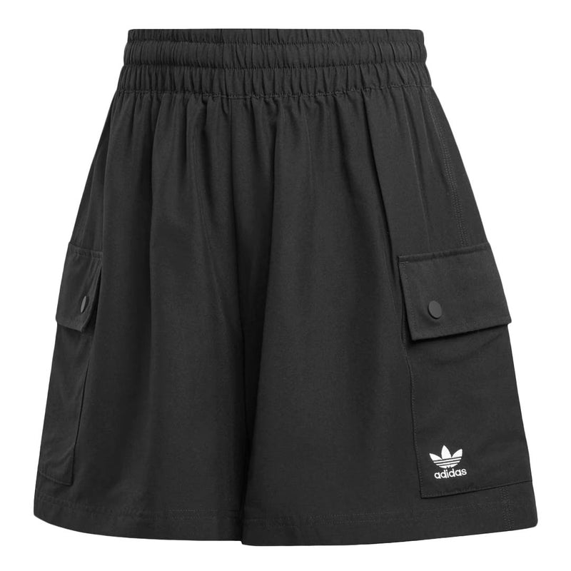 adidas - Women's Essentials Woven High-Waist Cargo Shorts (JD1514)