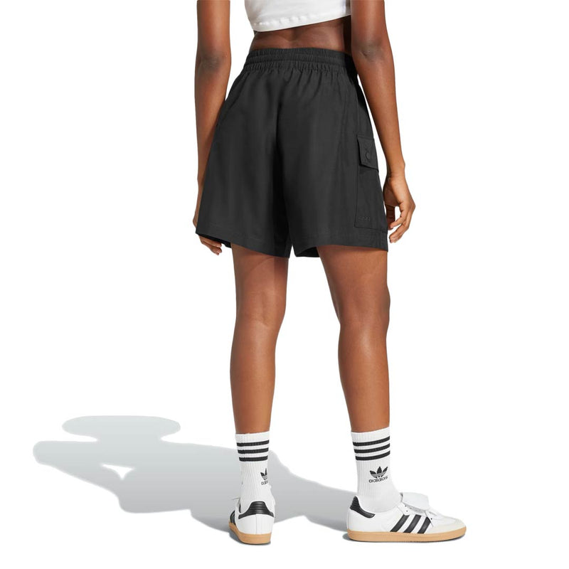 adidas - Women's Essentials Woven High-Waist Cargo Shorts (JD1514)