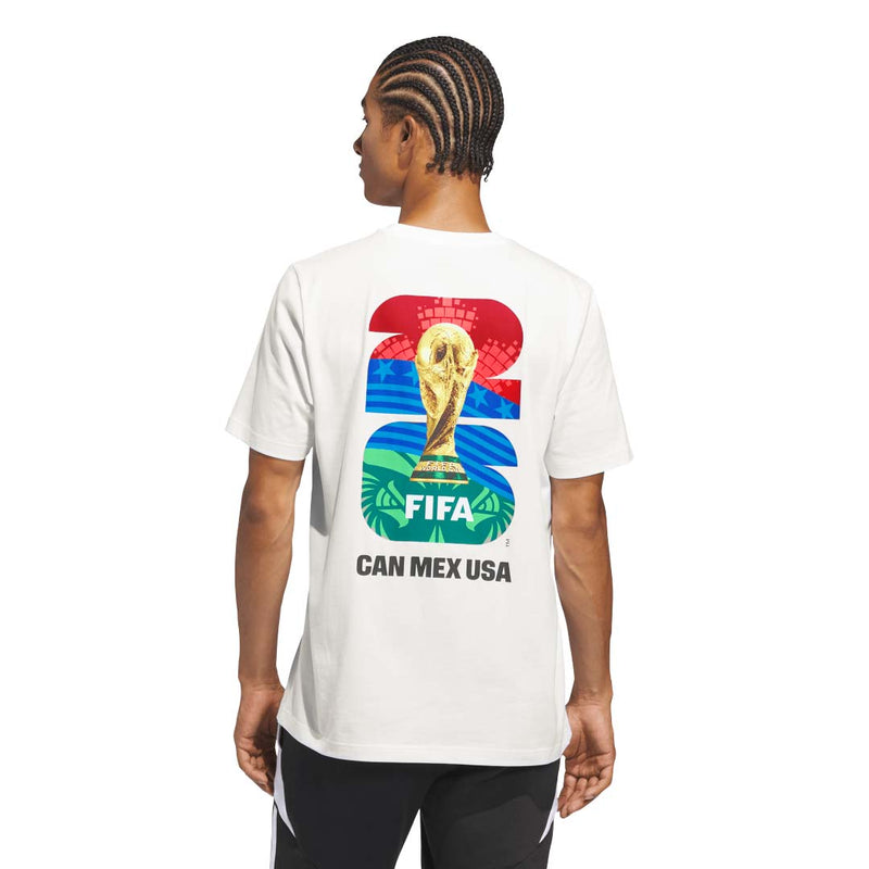 adidas - Men's FIFA World Cup 26 Match Ball Graphic T-Shirt (KD7990)