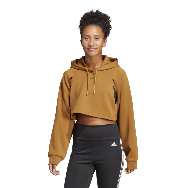 adidas - Women's HIIT Aeroready Crop Training Hoodie (HR2660)