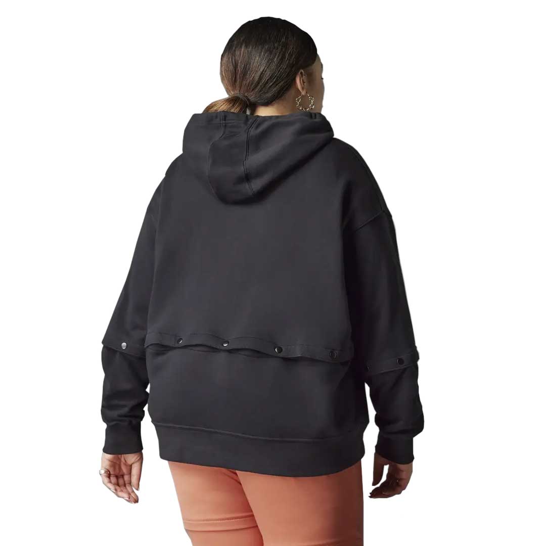 adidas - Women's Original Snap-Button Hoodie (Plus Size) (HF2070