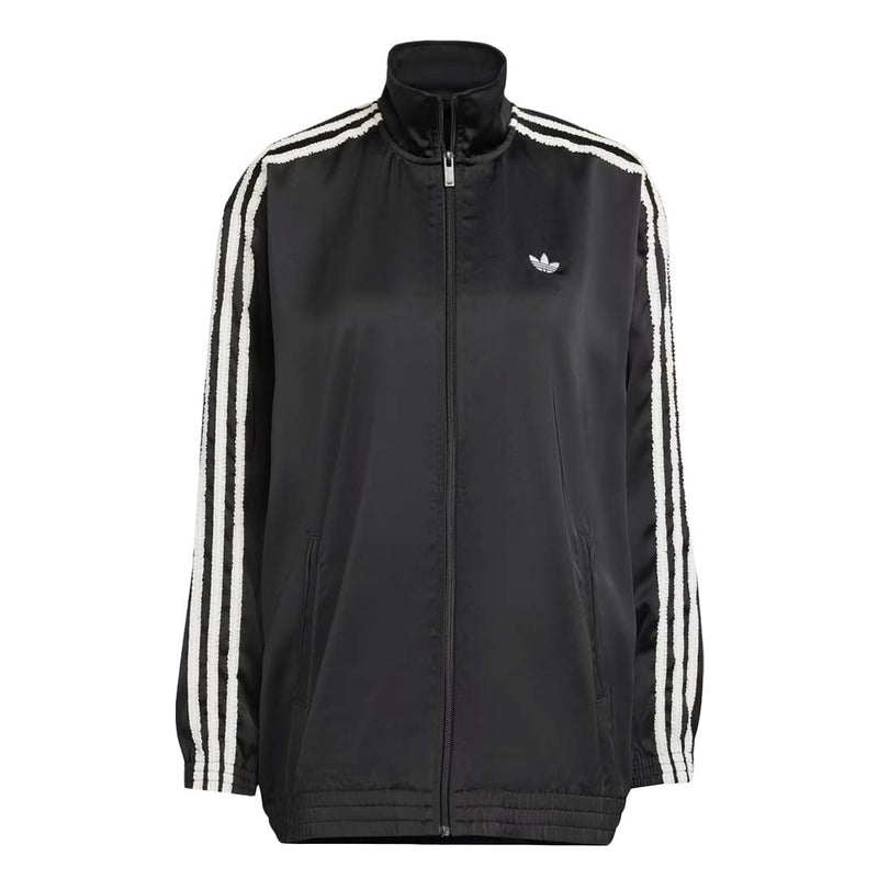 adidas - Women's Originals Satin Firebird Ruffle 3-Stripes Track Jacket (KC8810)