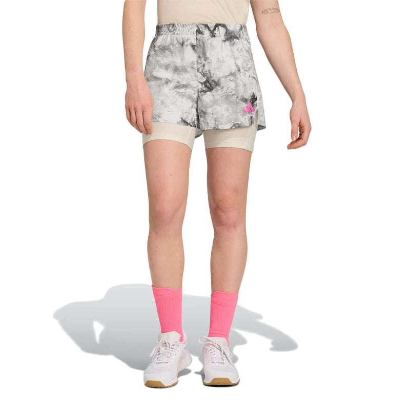 adidas - Women's Own The Run Spray Dye 2-In-1 Shorts (JN9669)