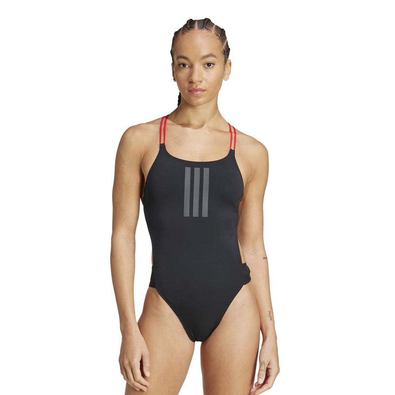 adidas - Women's Ripstream 3-Stripes X-Back Swimsuit (JE1919)