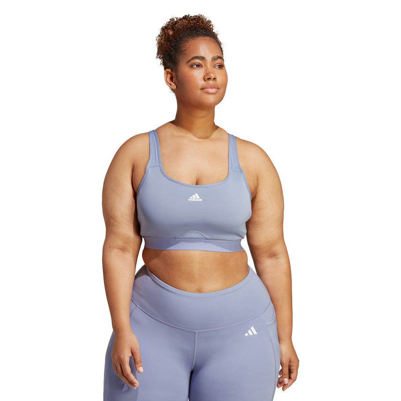 adidas - Women's TLRD Move Training Hight Support Bra (Plus Size) (HS2970)