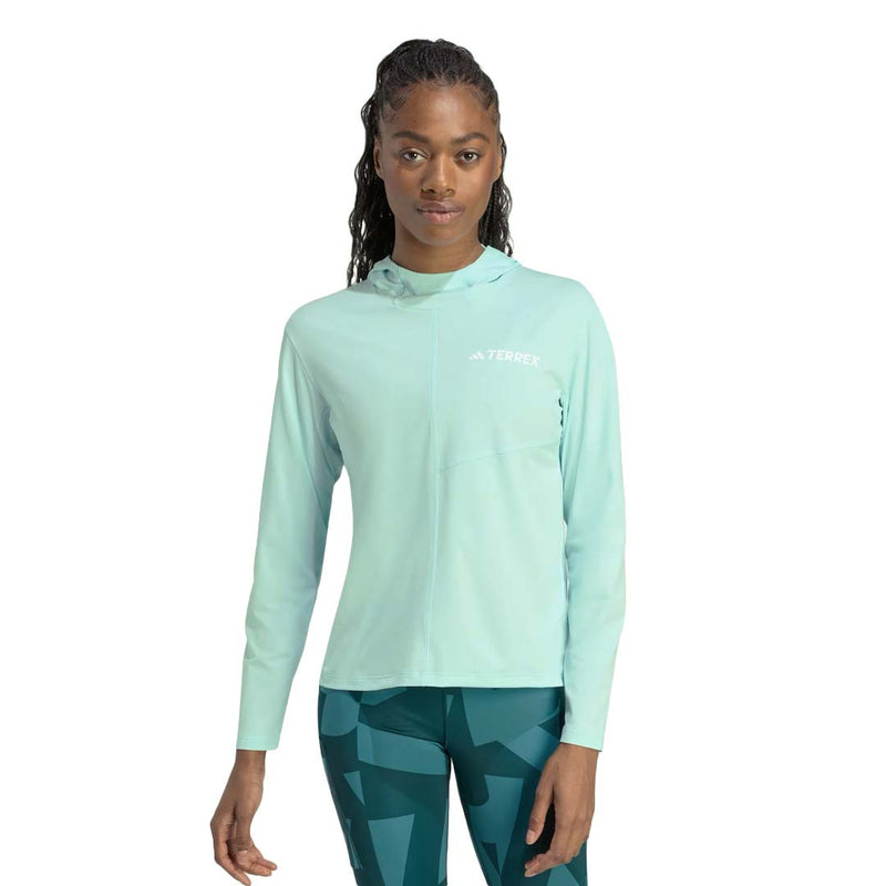 adidas - Women's Terrex Multi Climacool Hooded Long Sleeve Top (JN3882)
