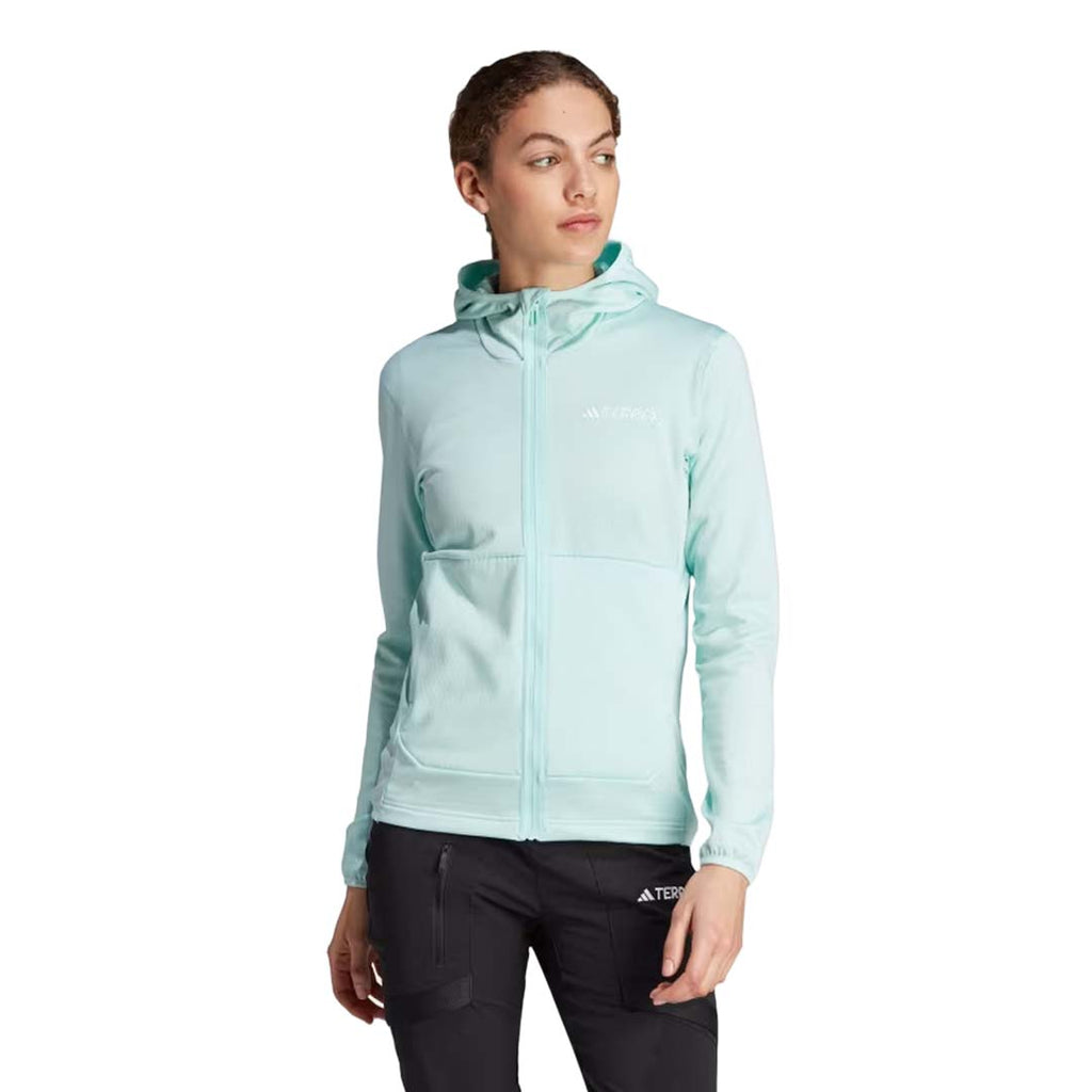 adidas - Veste à capuche Terrex Xperior Light FLC pour femme (IB1821)