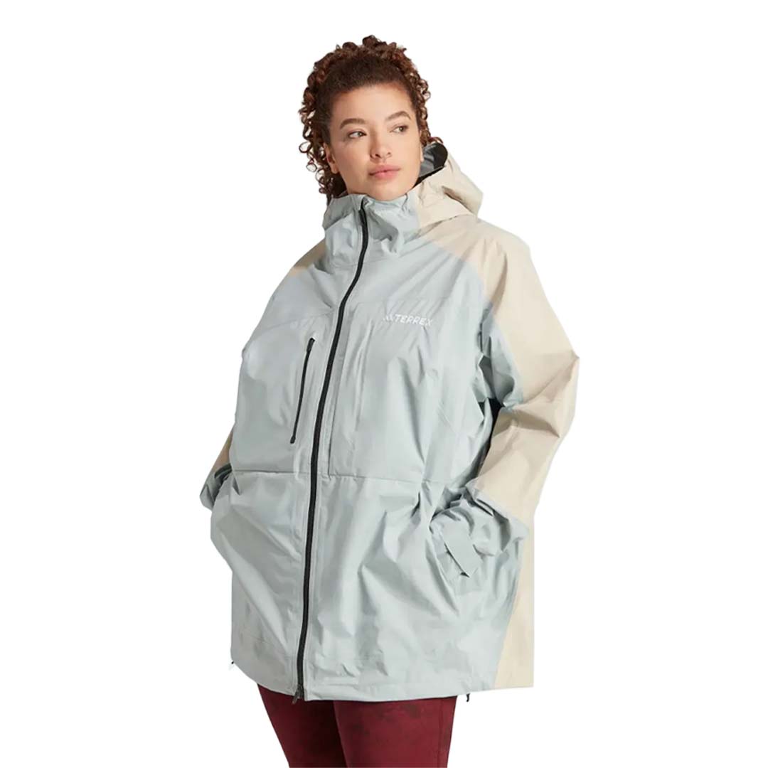 adidas - Women's Terrex Xploric RAIN.RDY Hiking Jackets (Plus Size