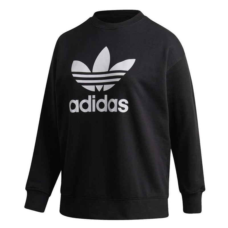 adidas - Sweat-shirt ras du cou Trefoil pour femme (grande taille) (GD2379)