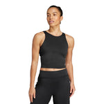 adidas - Women's Yoga Crop Tank With Inner Shelf Bra (JH1476)