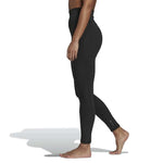 adidas - Legging côtelé taille haute Yoga Studio Luxe Wind pour femme (HN9445)