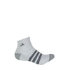 adidas - Men's 3 Stripe Cushioned 6 Pack 1/4 Socks (IV2029)