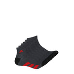 adidas - Men's 3 Stripe Superlite 6 Pack 1/4 Socks (IV2071)