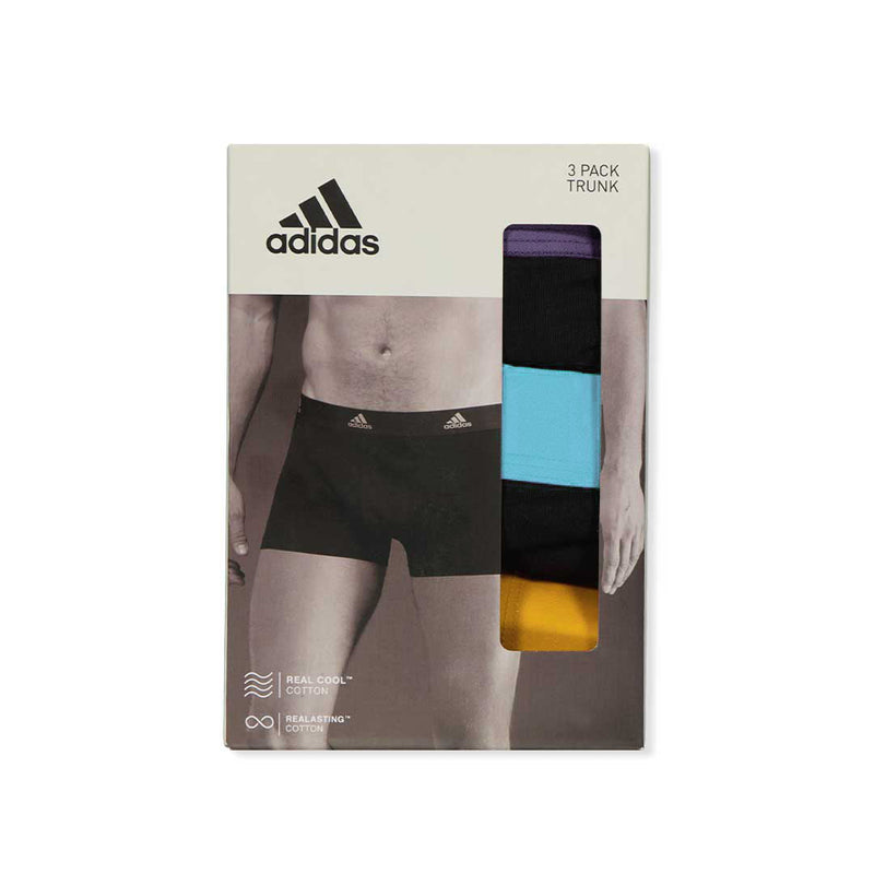 adidas - Men's Active Flex 3 Pack Cotton Trunks (4A2M08 961)