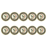 ahead - 2004 US Open Golf Ball Markers (BM BALLSH 3 - BLKWHTRED)