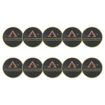 ahead - Algonquin Golf Ball Markers (BM4 CP STDR 3 - BLK)