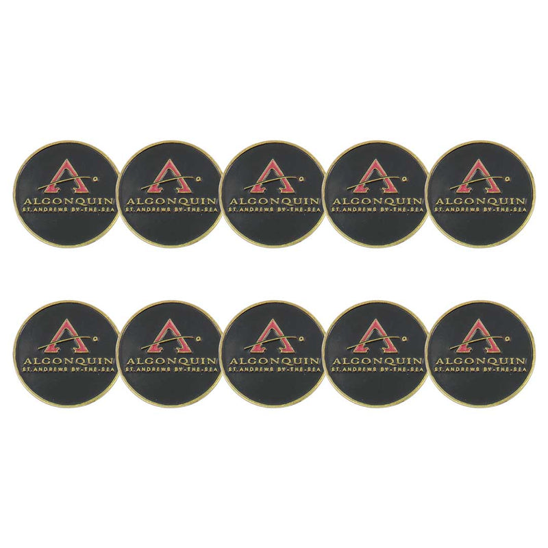 ahead - Algonquin Golf Ball Markers (BM4 CP STDR 3 - BLK)