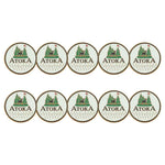 ahead - Atoka Golf Ball Markers (BM4RCRAN-WHT)
