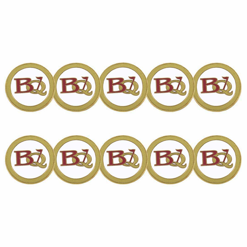 ahead - BQ Golf Ball Markers (BM4RBOQUINTE-GOLD)