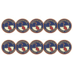 ahead - Barrhead Golf Club Ball Markers (BM4 BARR-NVY-WHT-RD)