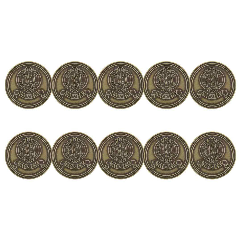 ahead - Bayview Ball Golf Markers (BM4 BAYVIEW - BRASS)