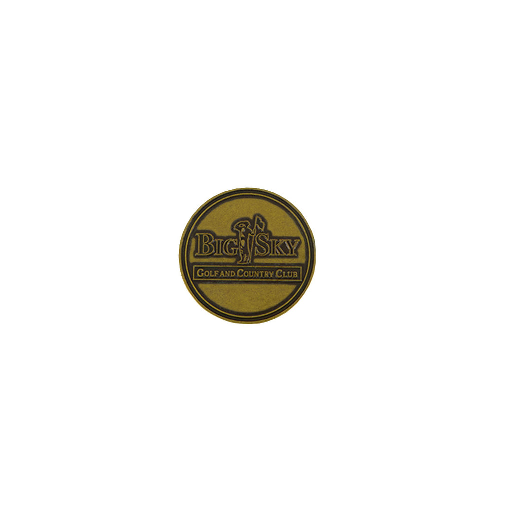 ahead - Big Sky Golf and Country Club Ball Markers (BM4R BIGSKY - BRASS)